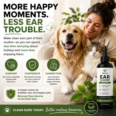 Veylo Gentle Ear Wash For Pets
