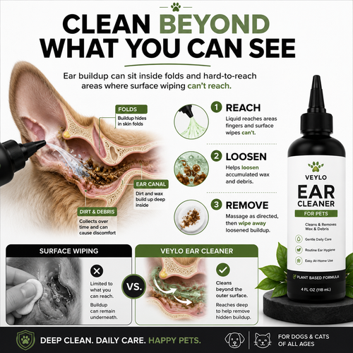 Veylo Gentle Ear Wash For Pets