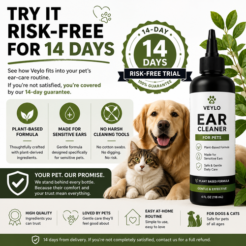 Veylo Gentle Ear Wash For Pets