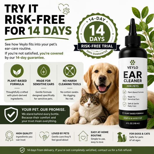 Veylo Gentle Ear Wash For Pets